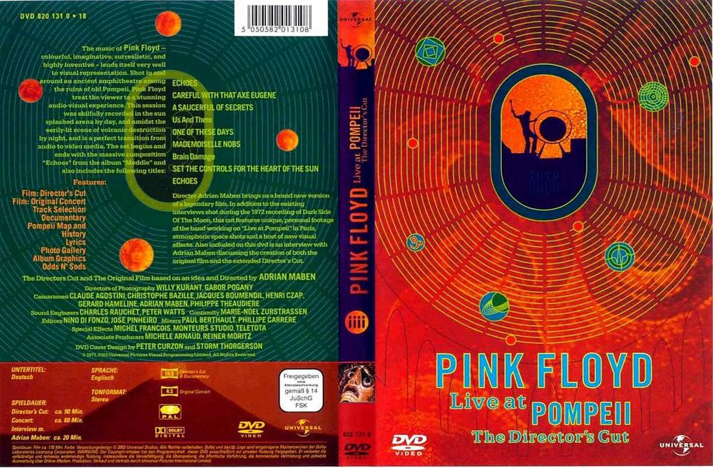 2 discos vinil + 1 DVD - Pink Floyd e David Lindley - pack