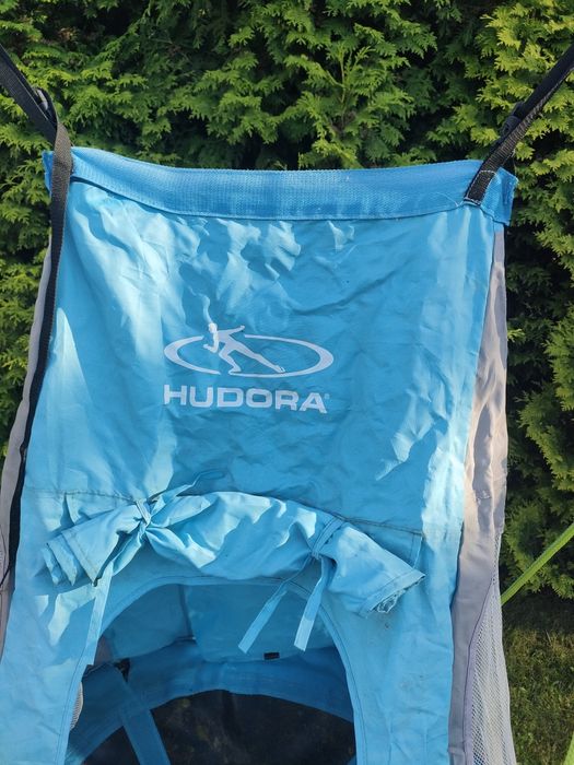 Bocianie gniazdo hudora huśtawka z namiotem