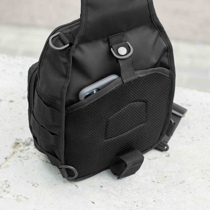 Тактична сумка нагрудна слінг через плече з MOLLE якісна