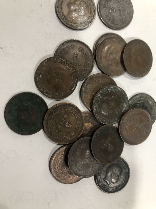 Moedas Antigas de 5 Reis