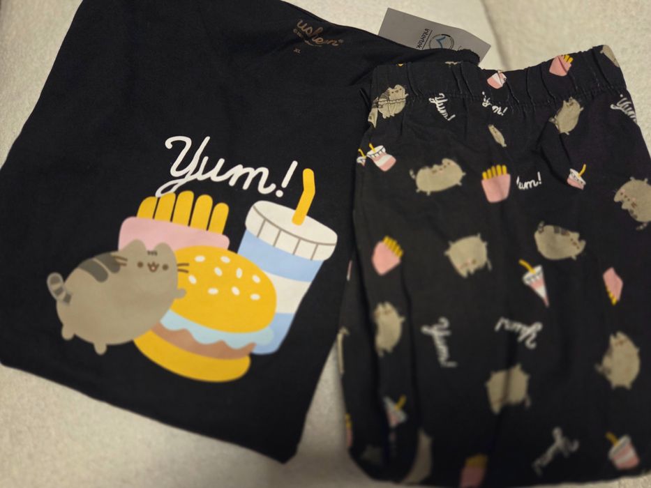 Piżama Damska Pusheen Bawełna Rozm: XL