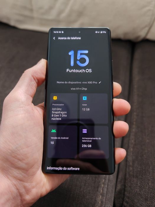 Vivo X80 Pro 12GB + 256GB Versão Global