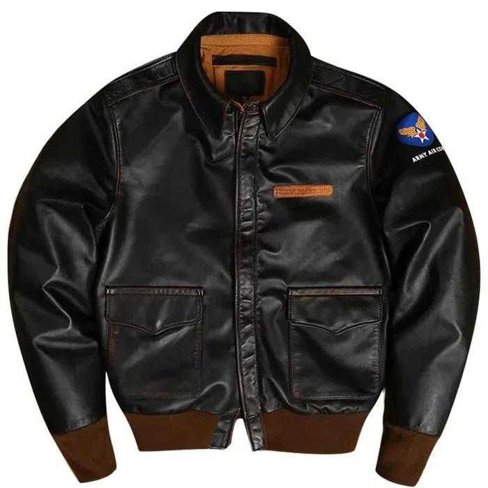 новая кожаная куртка  бомбер,пилот,Top Gun, Cockpit ,avirex