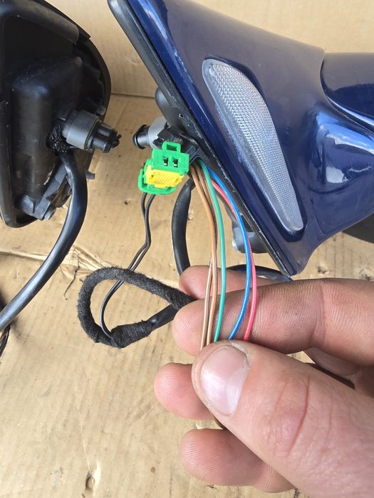 Зеркало дзеркало citroen c8 lancia phedra  7pin