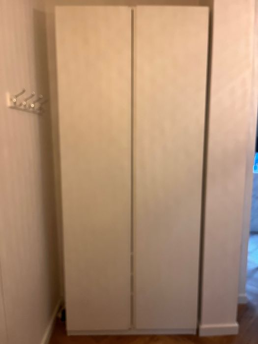 Szafa Ikea biała dwu drzwiowa 100 na 240 cm