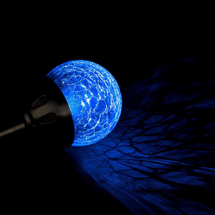 lampy solarne zestaw 6 szt. zmieniające kolor wys. 40cm