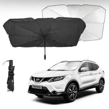 Автомобільна сонцезахисна парасолька на лобове скло  Зонт от солнца