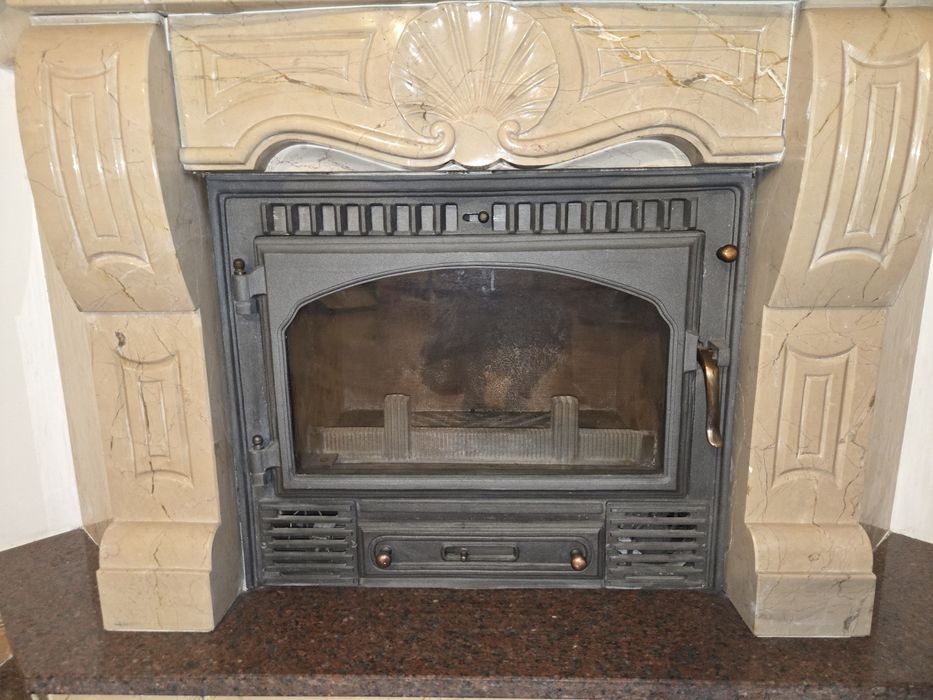 Lareira lenha  com recuperador de calor