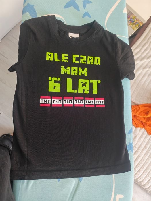 Koszulka urodzinowa 6 lat 128/134