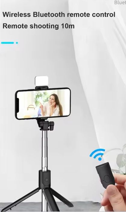 Поворотный держатель для телефона на штатив. Селфи палка, штатив.