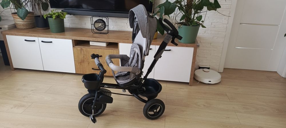 Rowerek trójkołowy Kinderkraft Aveo 2w1 szary