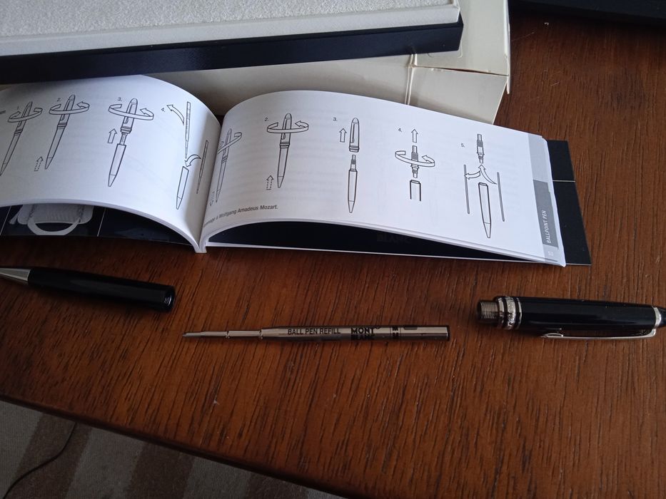 Esferográfica Montblanc Meisterstück Platinum-coated Classique