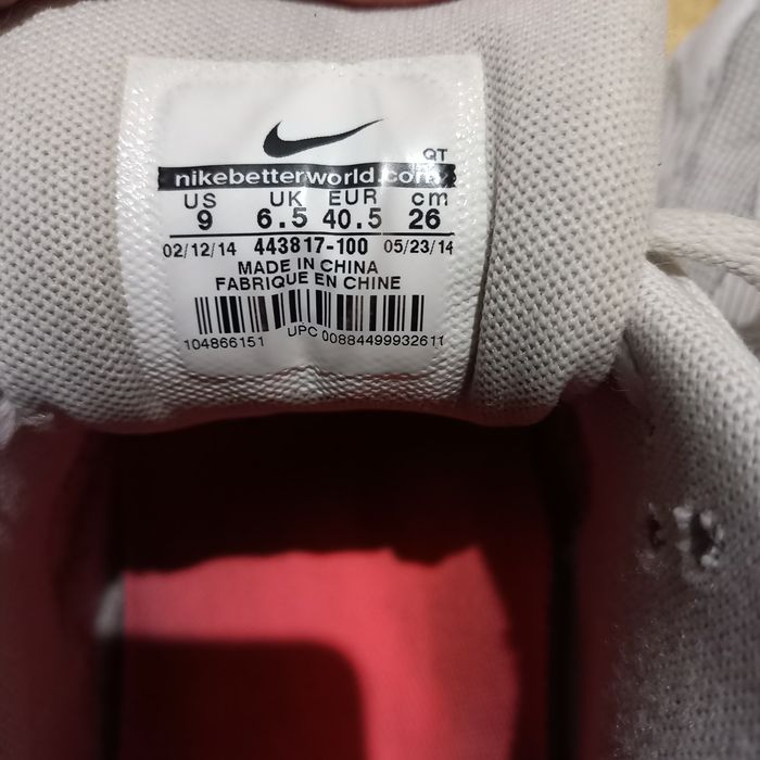 Кросівки Nike 40 розмір 25.5-26 см. Шкіряні