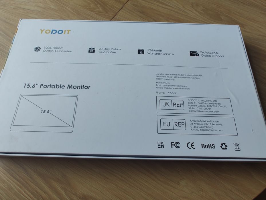 Przenośny monitor YODOIT 15.6