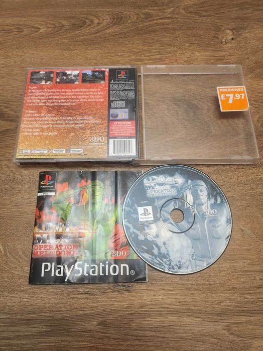 Playstation Army Men Operation Meltdown Angielska