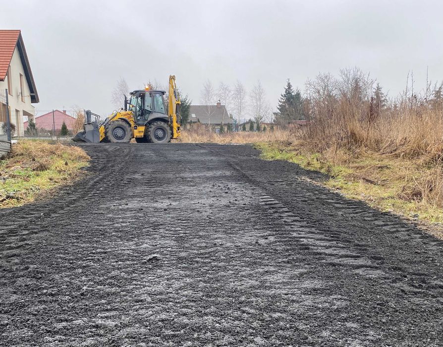 Usługi Koparko-ładowarki Kop-Trans Prace Ziemne