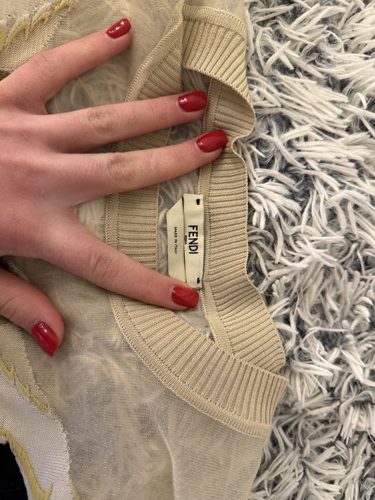 Кофта з візерунком Fendi