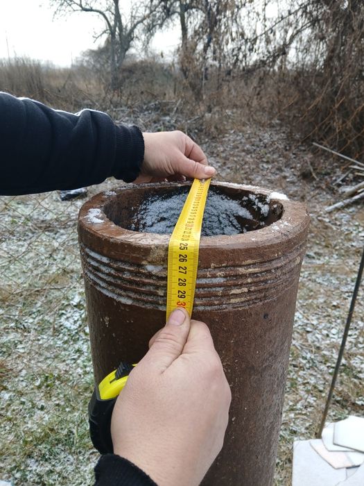 Продам труби для димоходів для пічного опаленняв наявності  єсть і мен