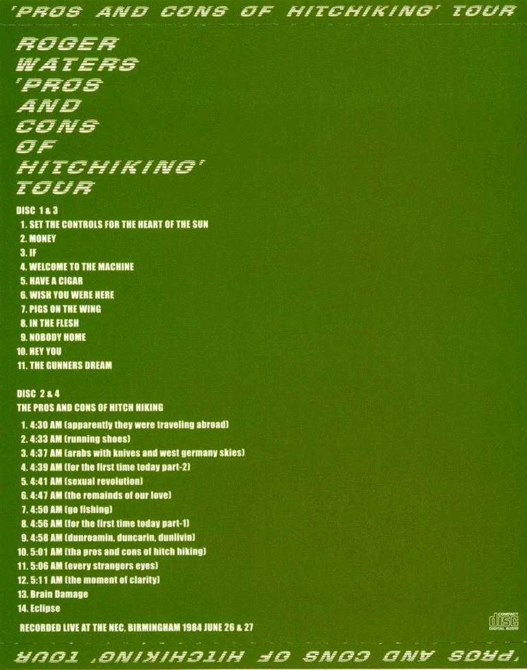 Roger Waters Sidewinder CD