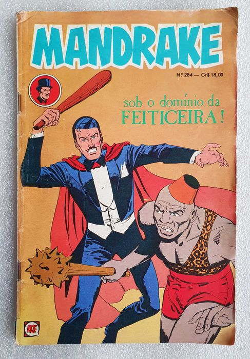 Antigos Livros BD ~ "MANDRAKE" ~ Vários números disponíveis.