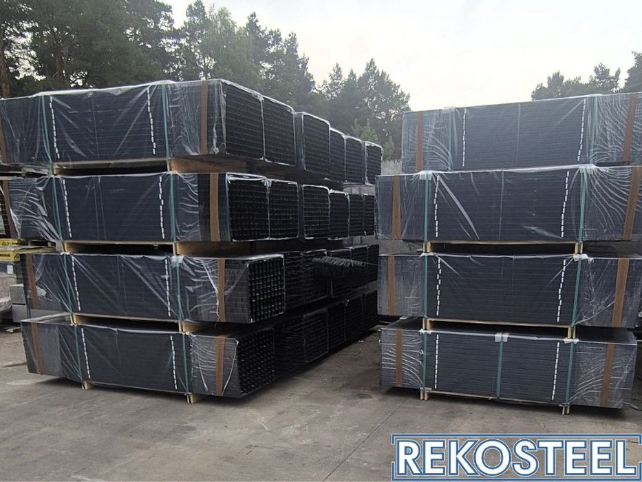 Profile ocynkowane Rury Ogrodzenie Panele Słupki Brama Profil Stal