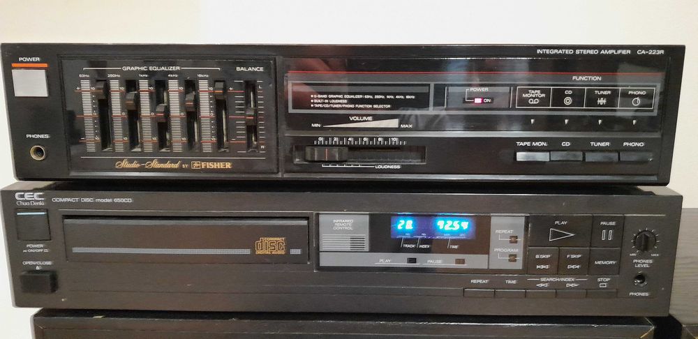 Fisher wzmacniacz, CD C.E.C 650CD