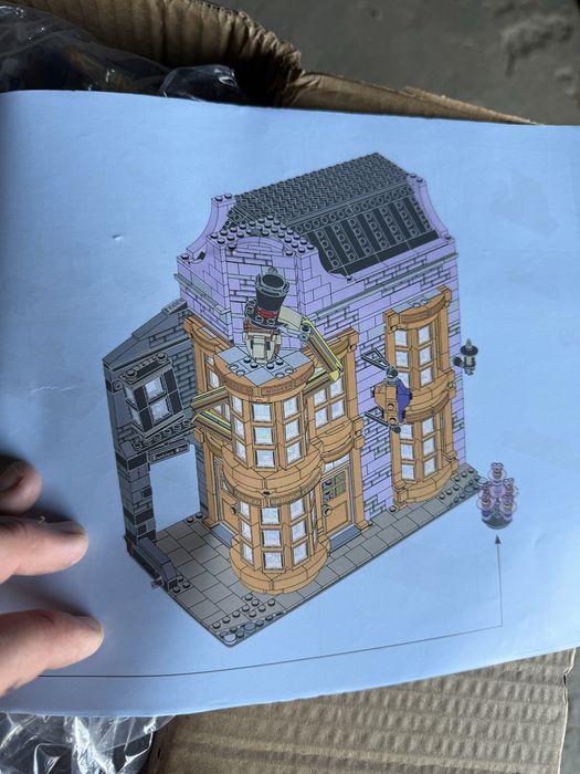 Lego гарі потер новий 4 будинки