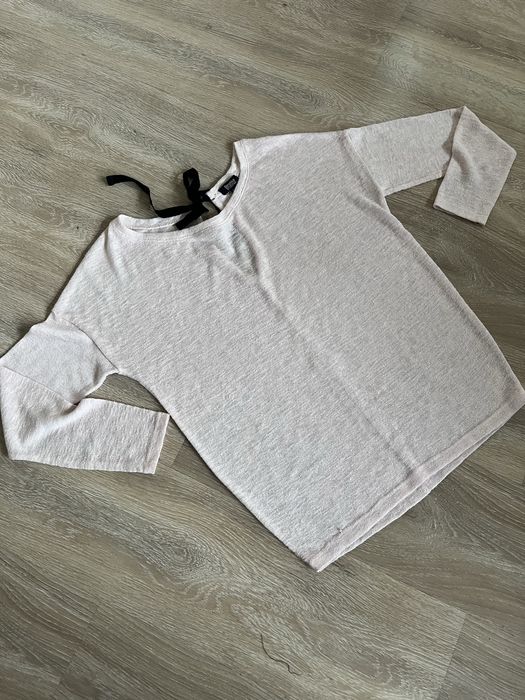 sweter damski dzianinowy Bershka 38 M pudrowy róż