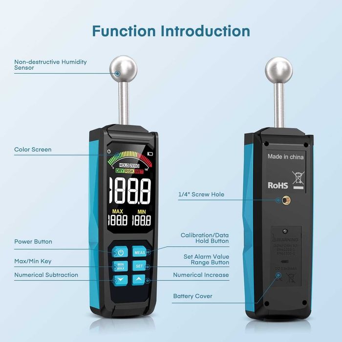 Wilgotnościomierz durficst wm710a