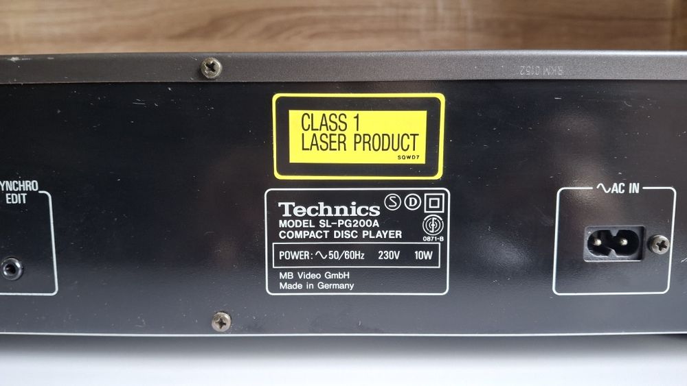 Odtwarzacz CD Technics SL-PG200A! Okazja! Wysyłka!