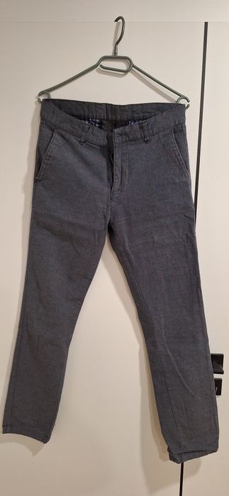 Spodnie męskie eleganckie 4 pary