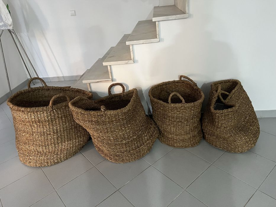 CESTO GRANDE SEAGRASS COM ASAS