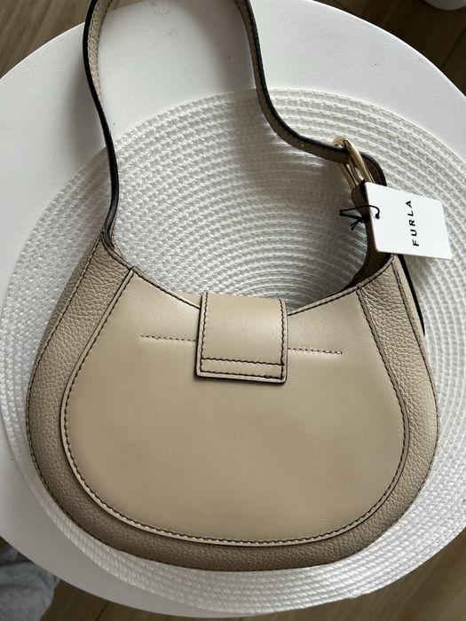 Furla Club torebka beżowa