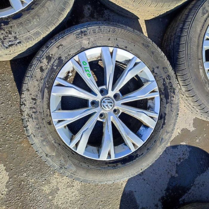 Комплект дисков с резиной vw tiguan r17