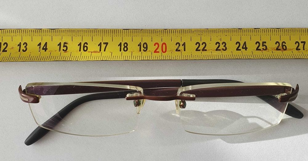 Okulary Cottet, oprawki + szkła "0".