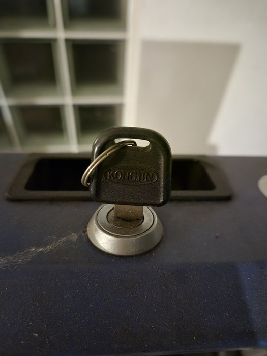 Komputer Panasonic Toughbook z wózkiem