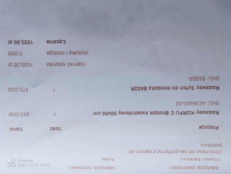 Brodzik 90x90 Radaway Korfu C