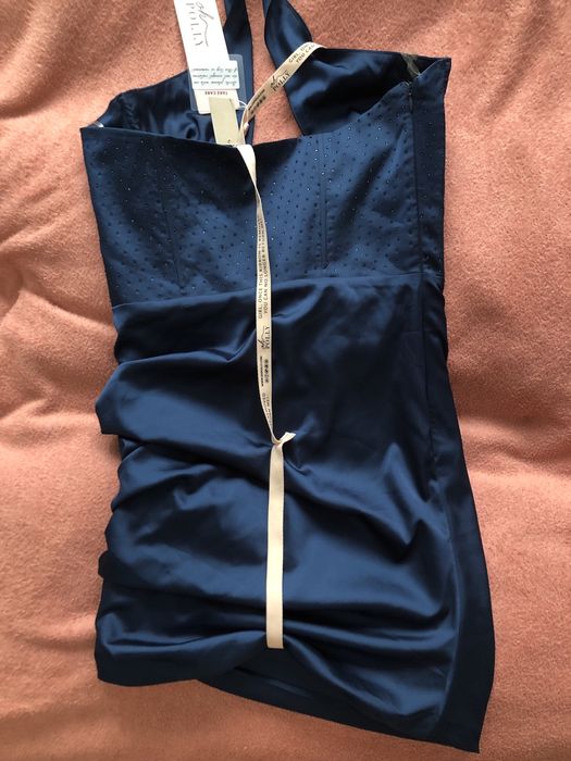 sukienka mini iituba z dekoltem oh polly