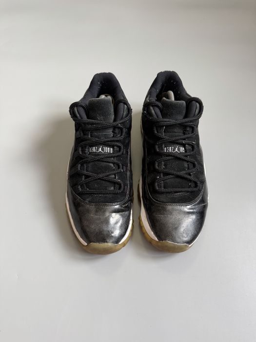 Air Jordan 11 Retro Low Black 45(29cm) Og 4 13