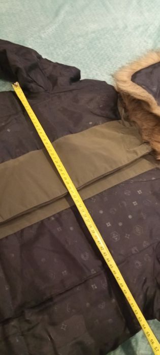 Kurtka parka zimowa khaki oversize Diverse