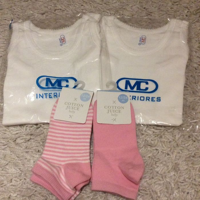 Meias Dulces e camisola de golinha Blue Kids t2/3 anos