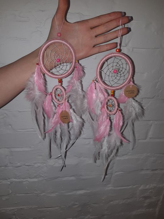 Ловец снов декор креативный подарок яркие перья амулет талисман флаг