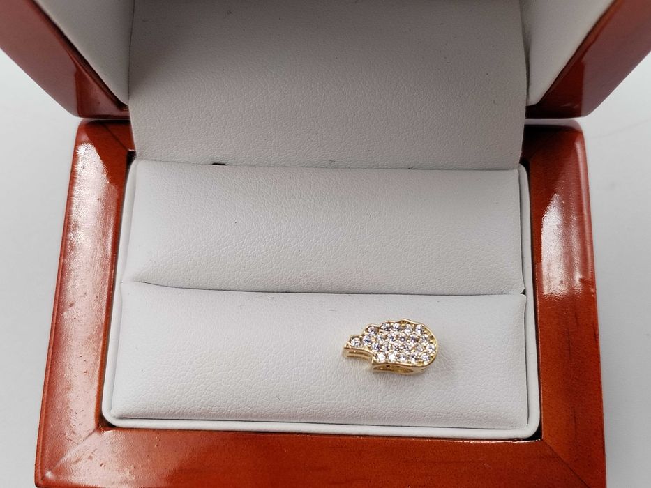 Złota zawieszka do bransoletki / charms / pr 585 / Plus lombard