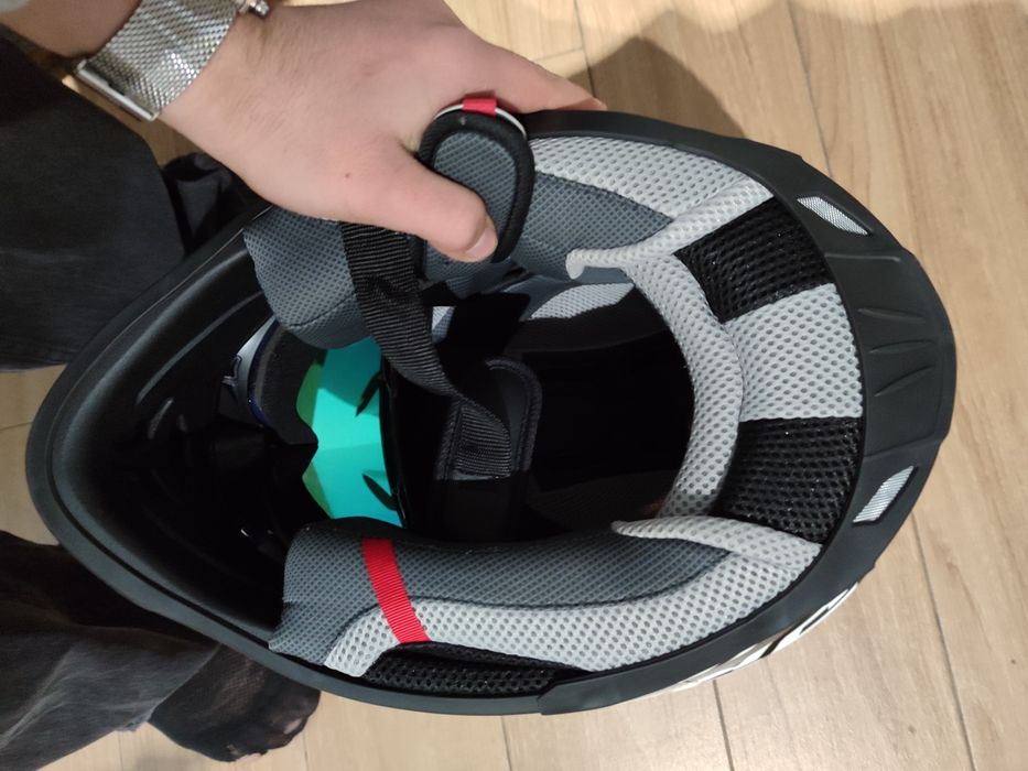 Vendo Capacete PROGRIP CAPACETE 3150 – Vermelho novo+Óculos FMFnovos