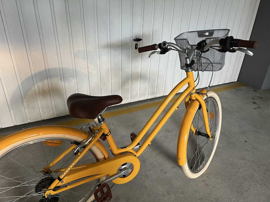Bicicleta com cesto