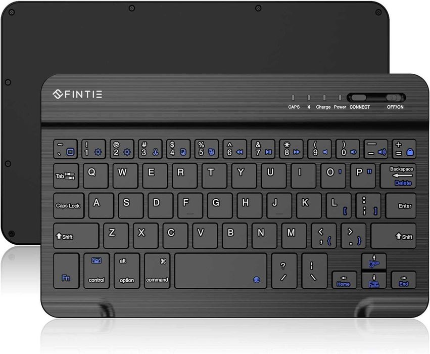 Fintie bezprzewodowa klawiatura bluetooth Macbook PC TV iPad slim mała