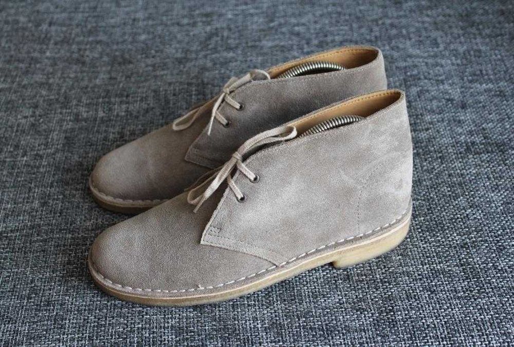 Ботинки дезерти Clarks Originals Оригінал Нат замша 40р