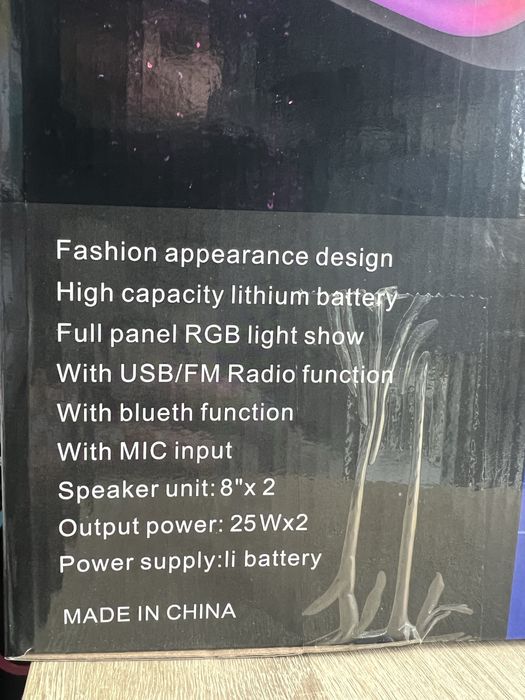 Продам колонка блютус портативная