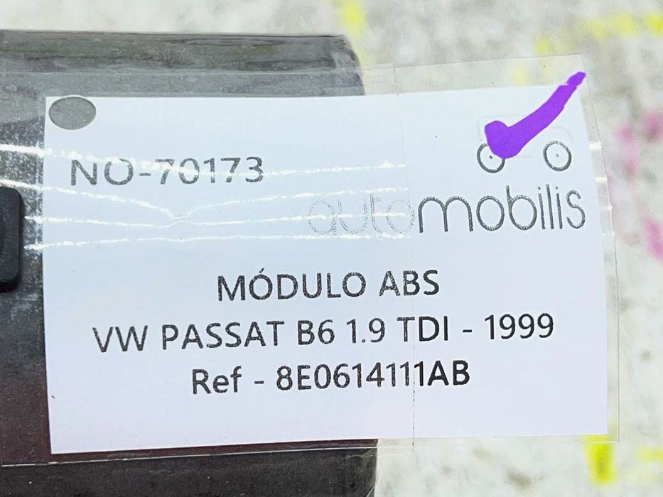 Módulo ABS VW PASSAT (B5)  1.9 TDI Ref. 8E0614111AB - NO. 70173