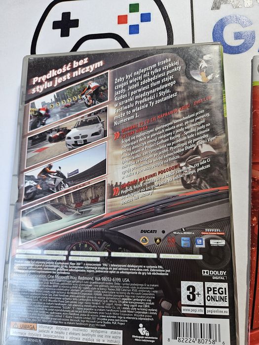 Project Gotham Racing 4 PL Xbox 360 PGR 4